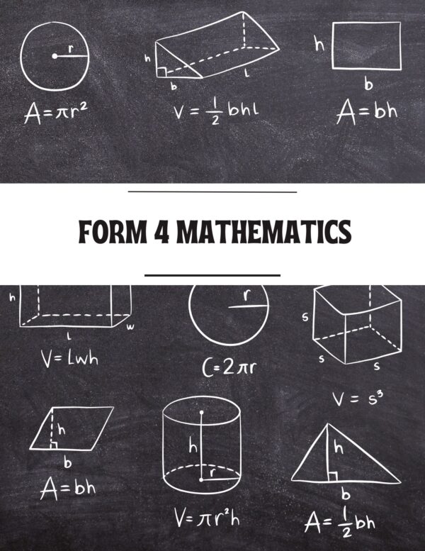 Form 4 Mathematics Revision Course