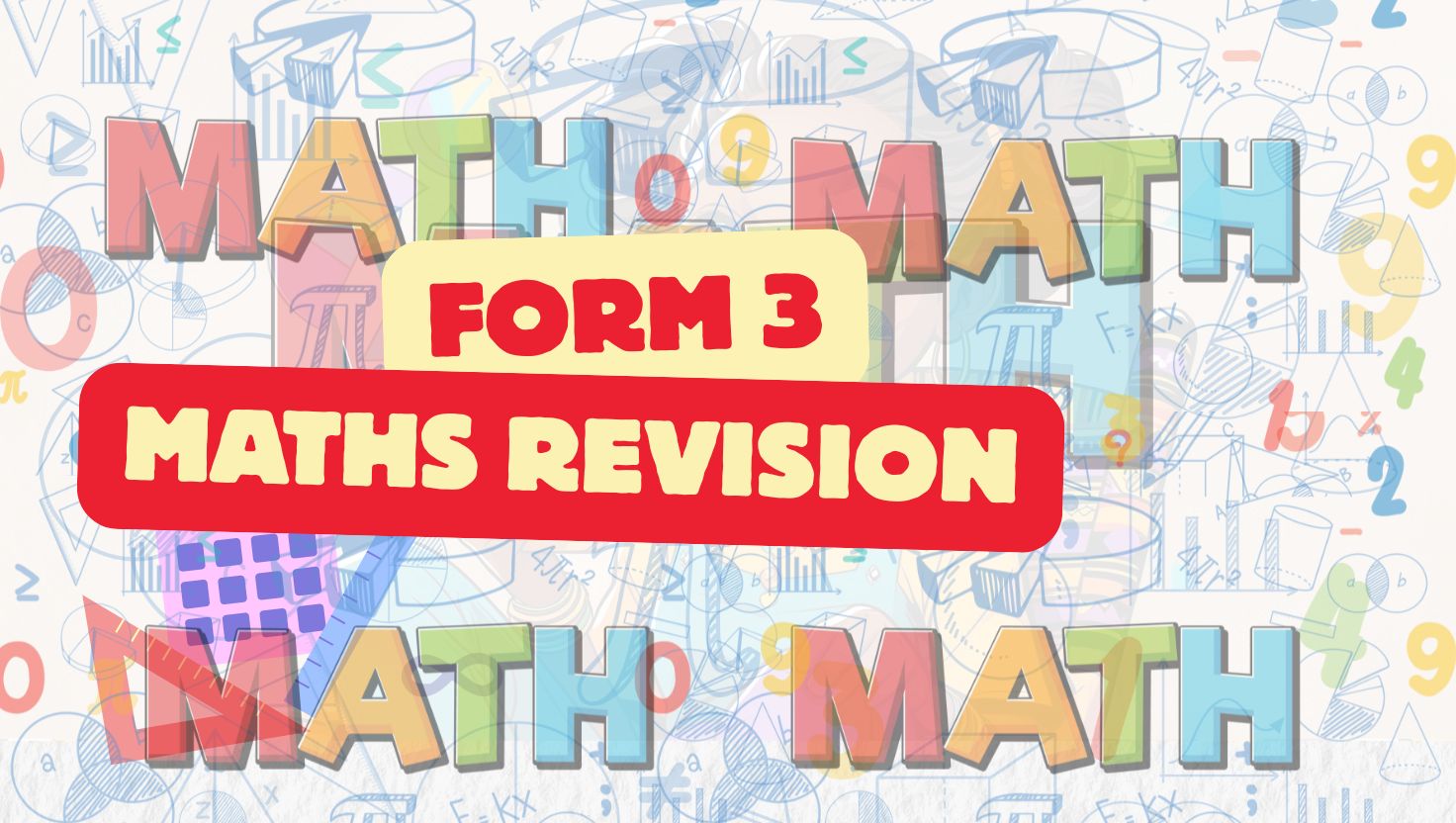 Form 3 Maths Revision