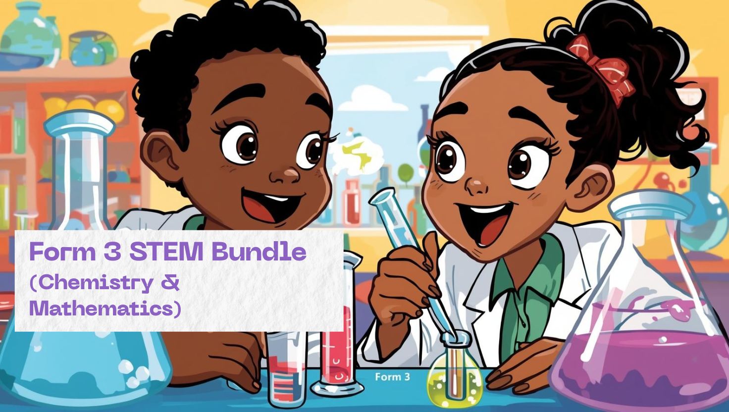 Form 3 STEM Bundle (Mathematics & Chemistry)
